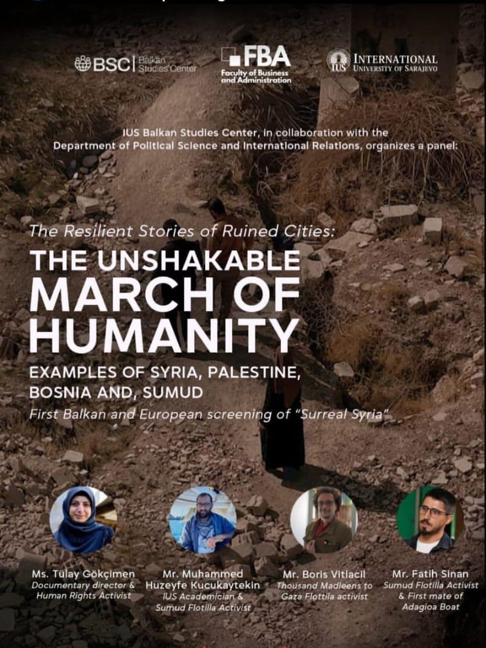 THE UNSHAKABLE MARCH OF HUMANITY