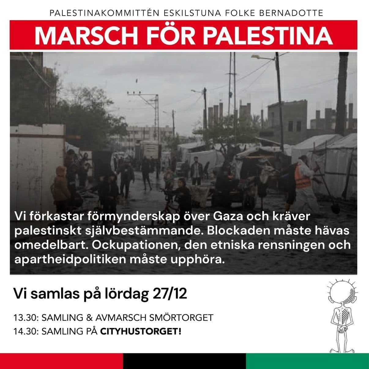 MARSCH FÖR PALESTINA