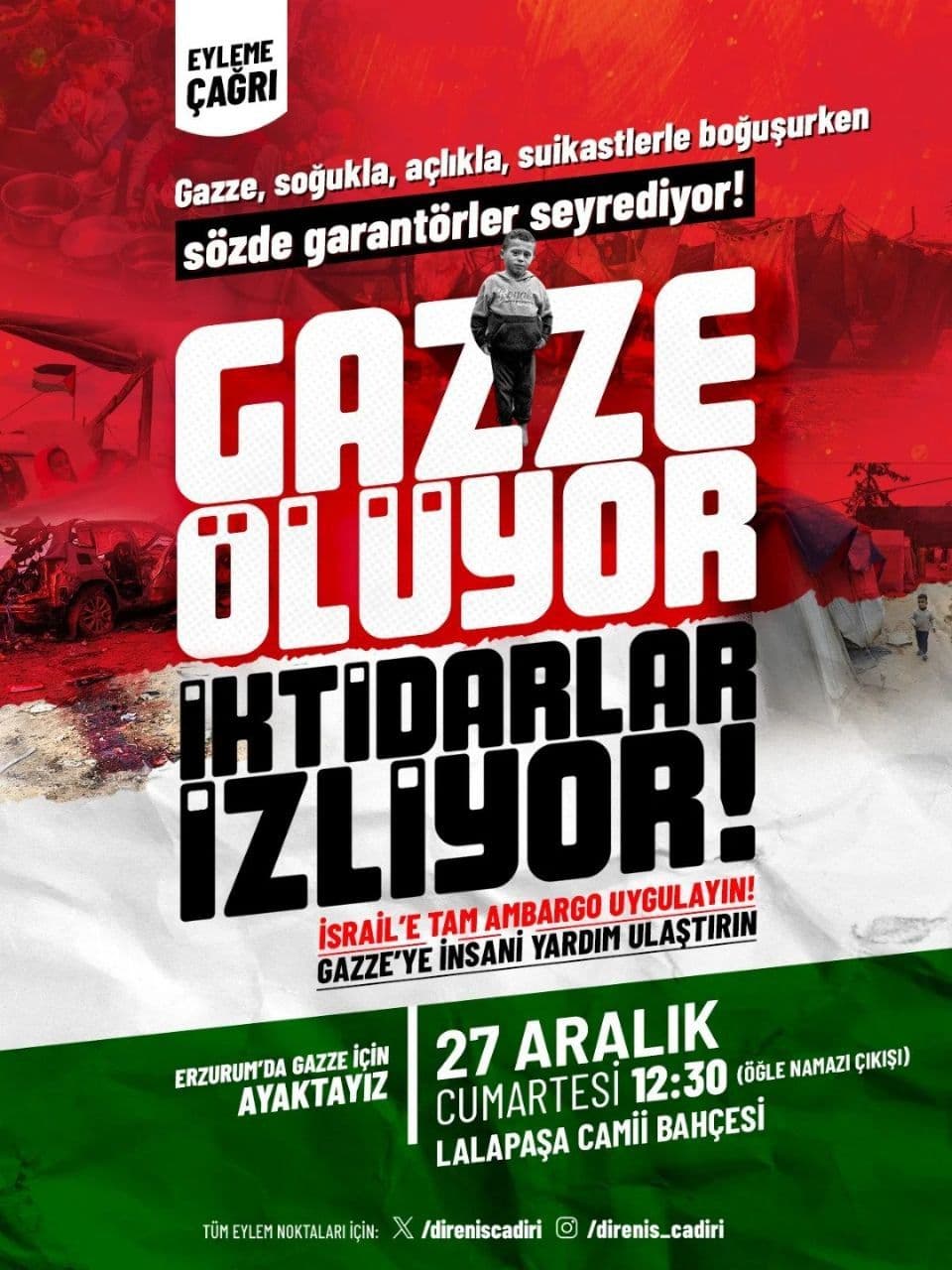 GAZZE OLUYOR IKTIDARLAR IZLIYOR!