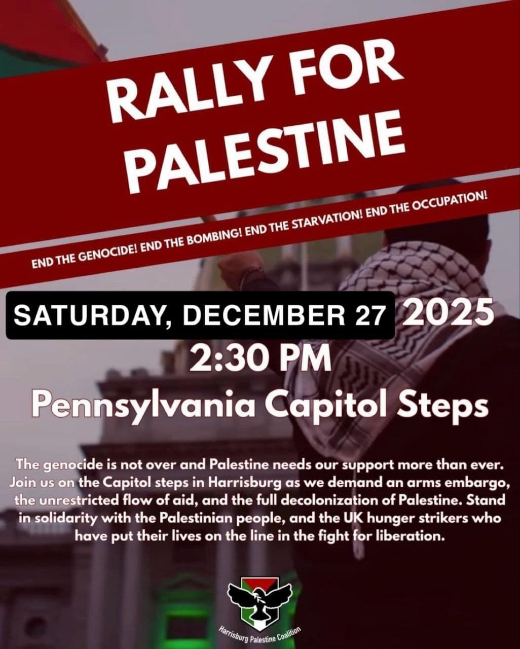 RALLY FOR PALESTINE