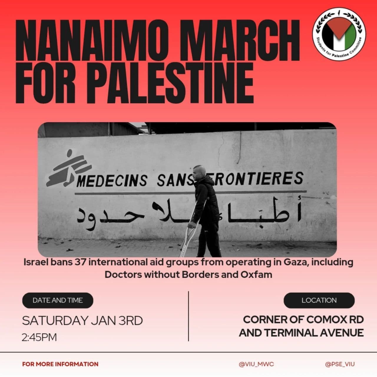 NANAIMO MARCH FOR PALESTINE