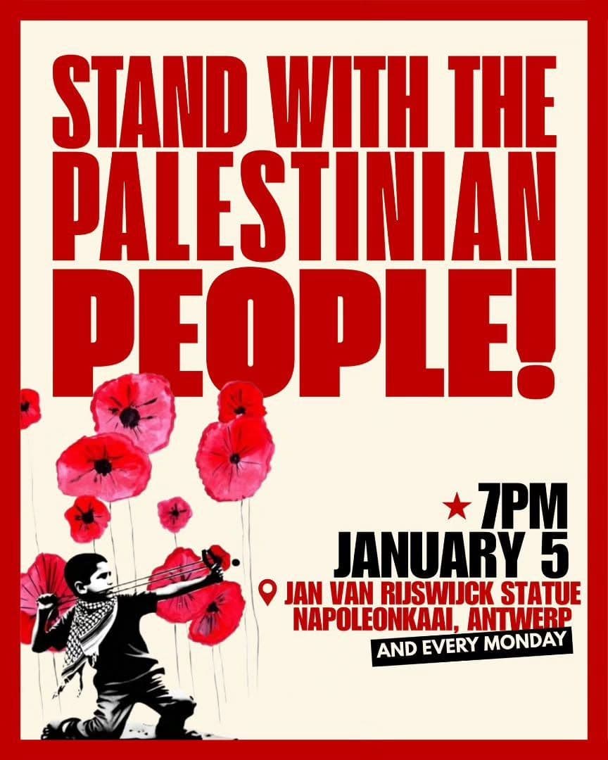 STAND WITH THE PALESTINIAN PEOPLE!