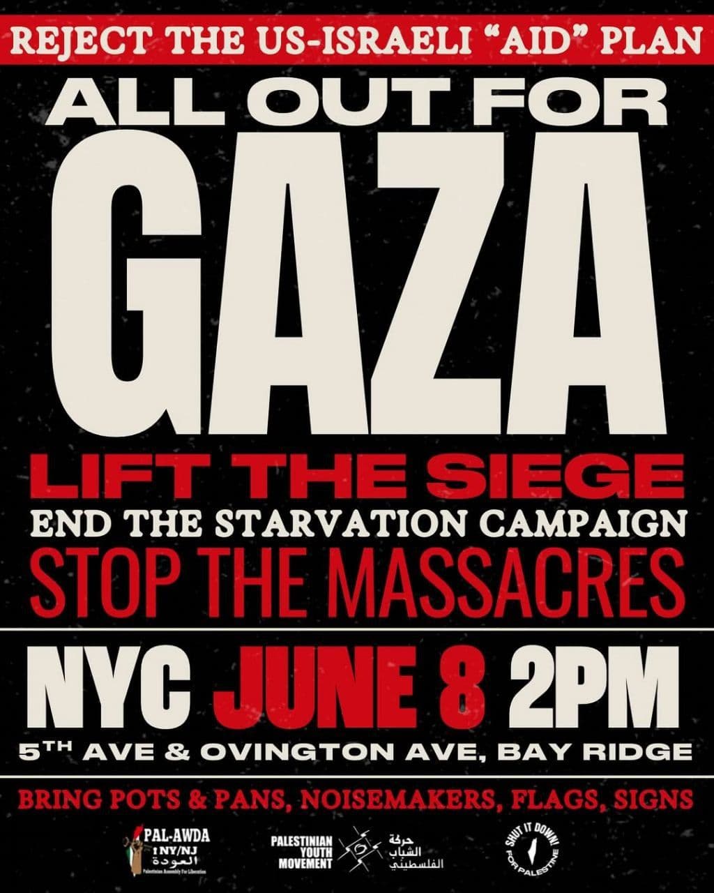 ALL OUT FOR GAZA