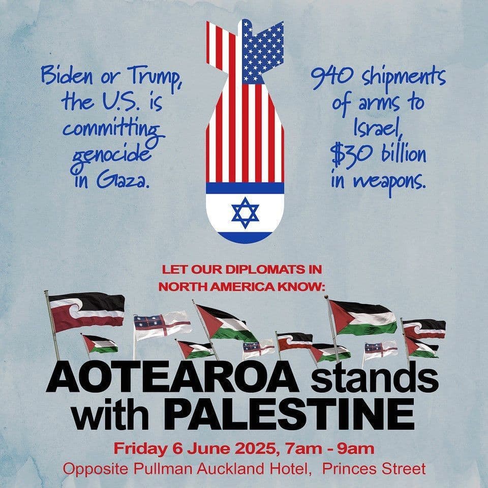AOTEAROA stands with PALESTINE