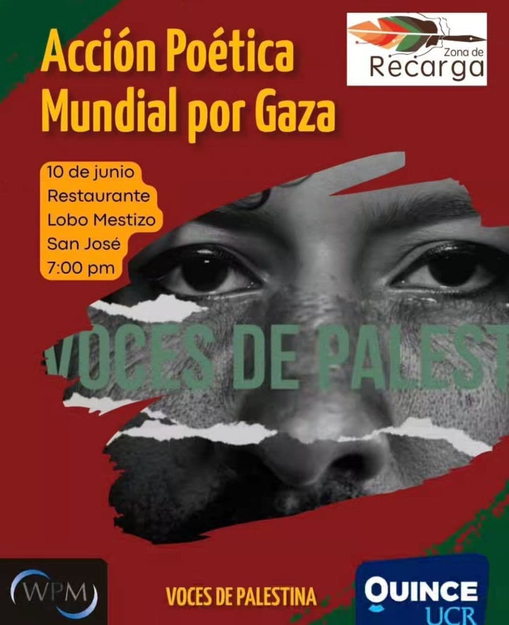 Acción Poética Mundial por Gaza