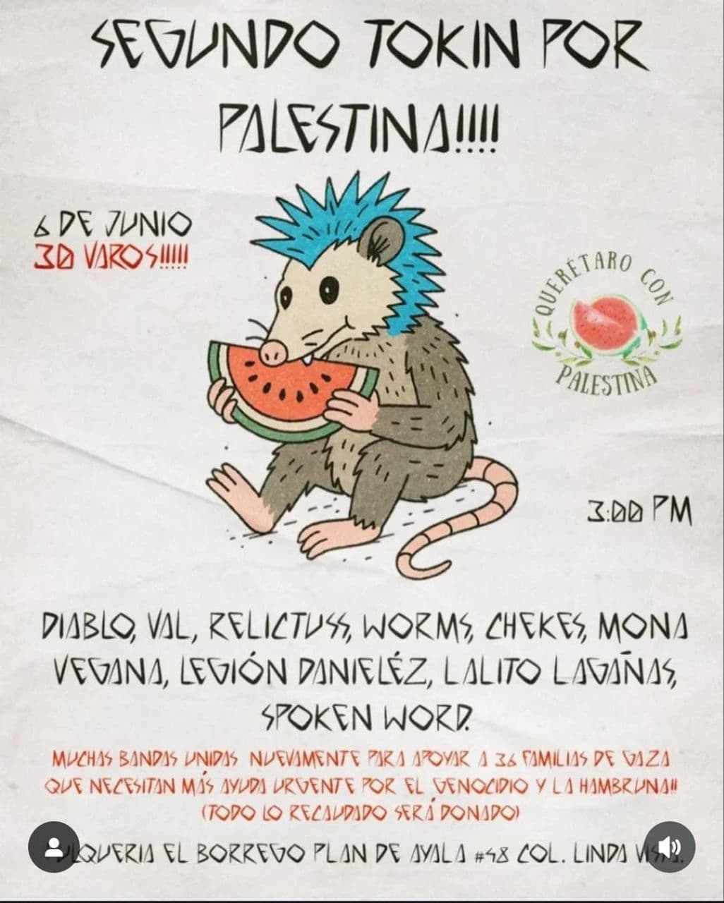 SEGUNDO TOKIN POR PALESTINA!!