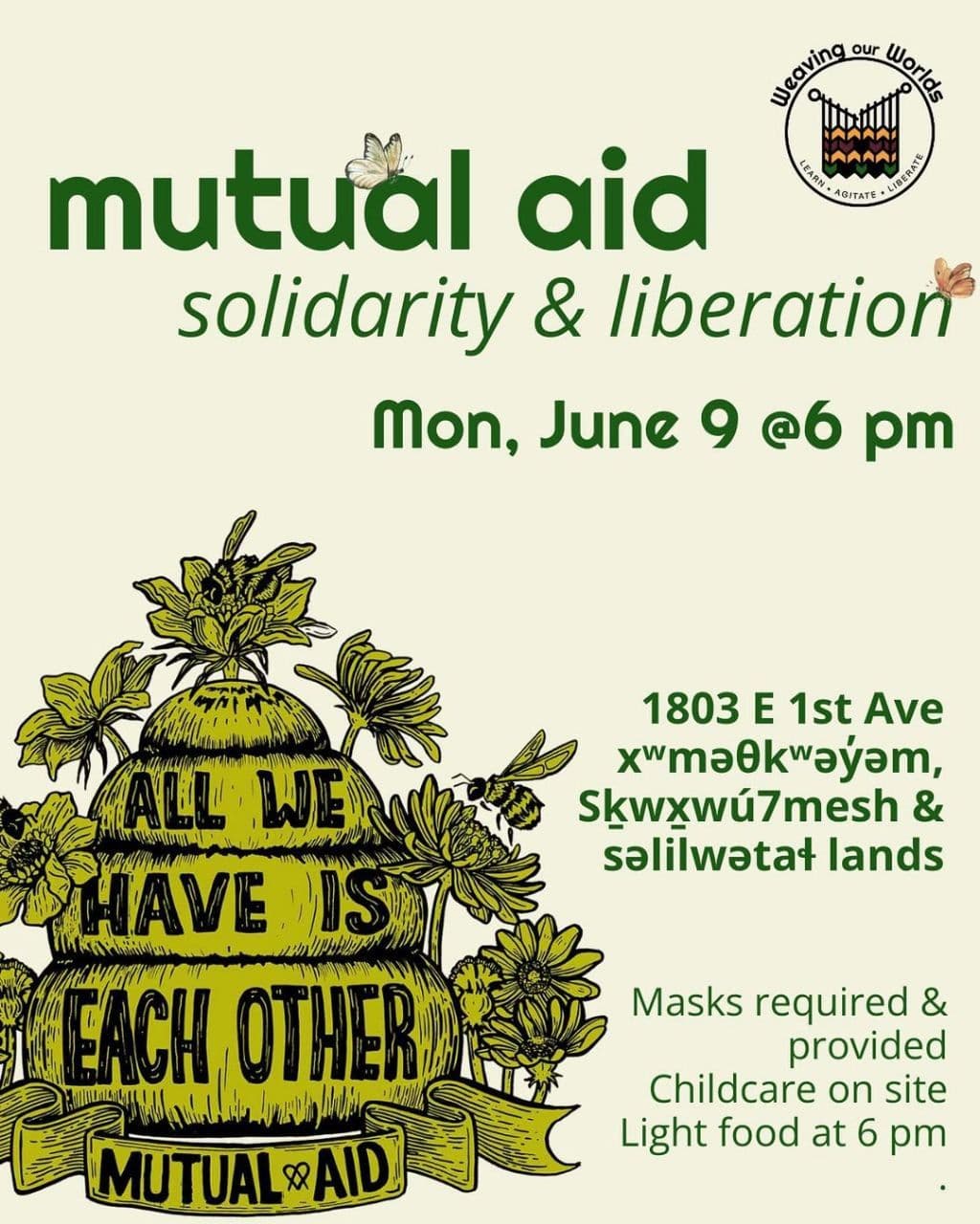 mutual aid solidarity & liberation