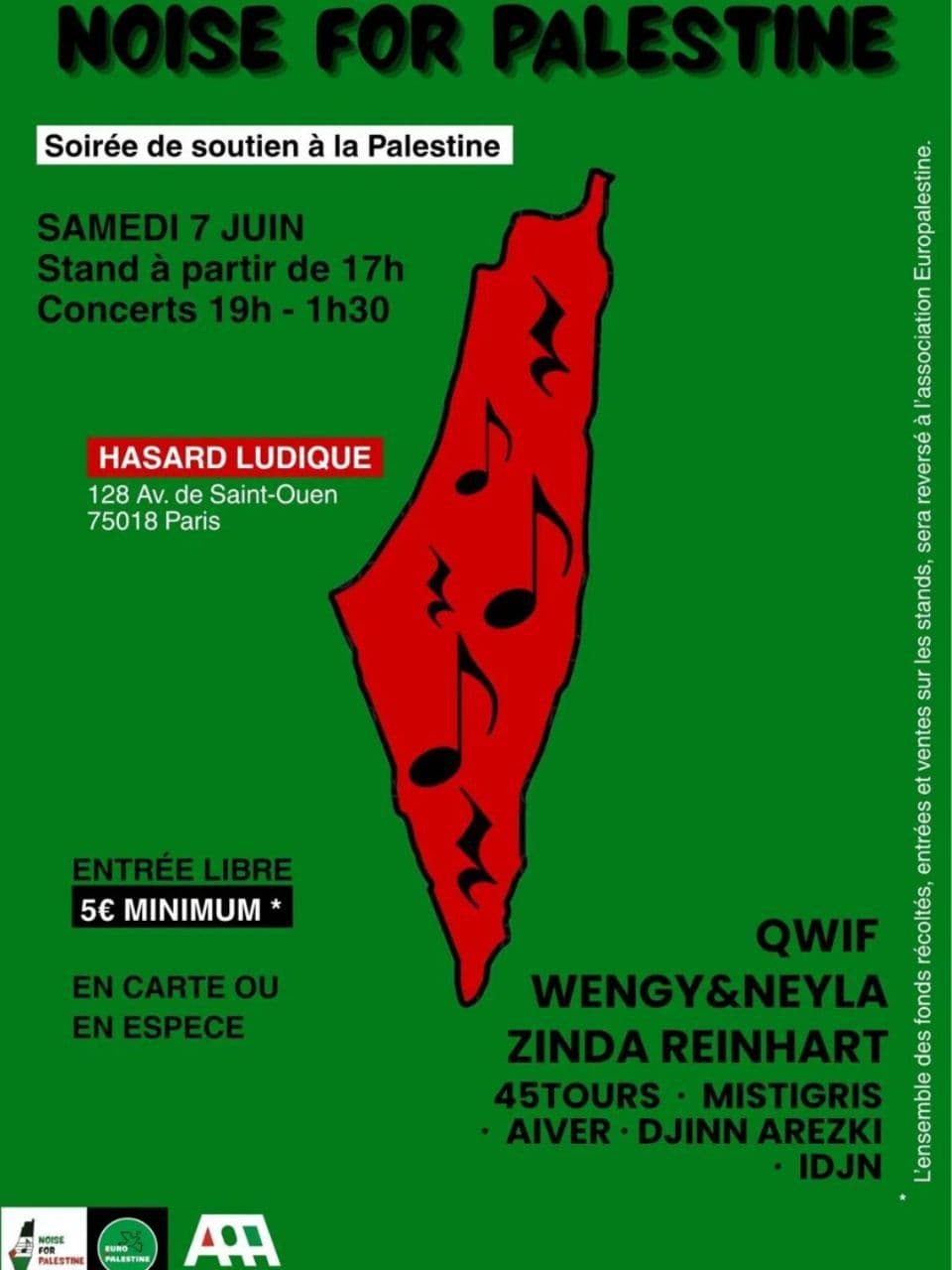 NOISE FOR PALESTINE