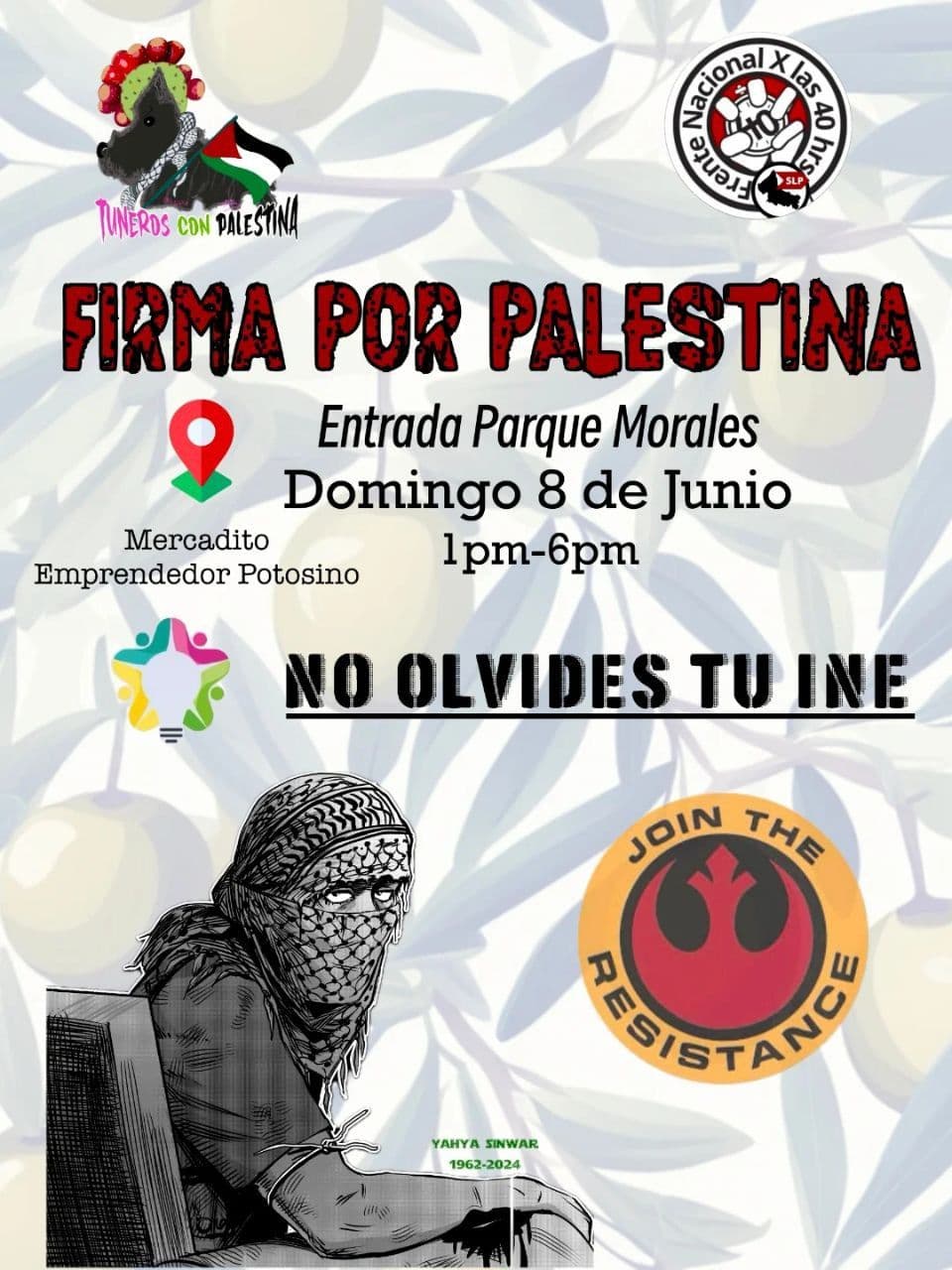 FIRMA POR PALESTINA