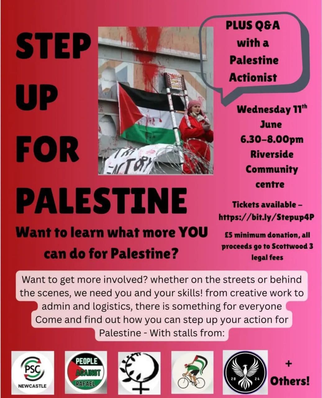 Step up for Palestine