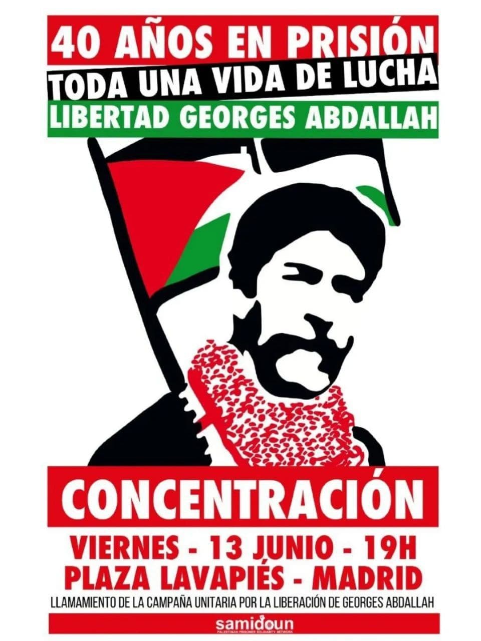 LIBERTAD PARA GEORGES IBRAHIM ABDALLAH