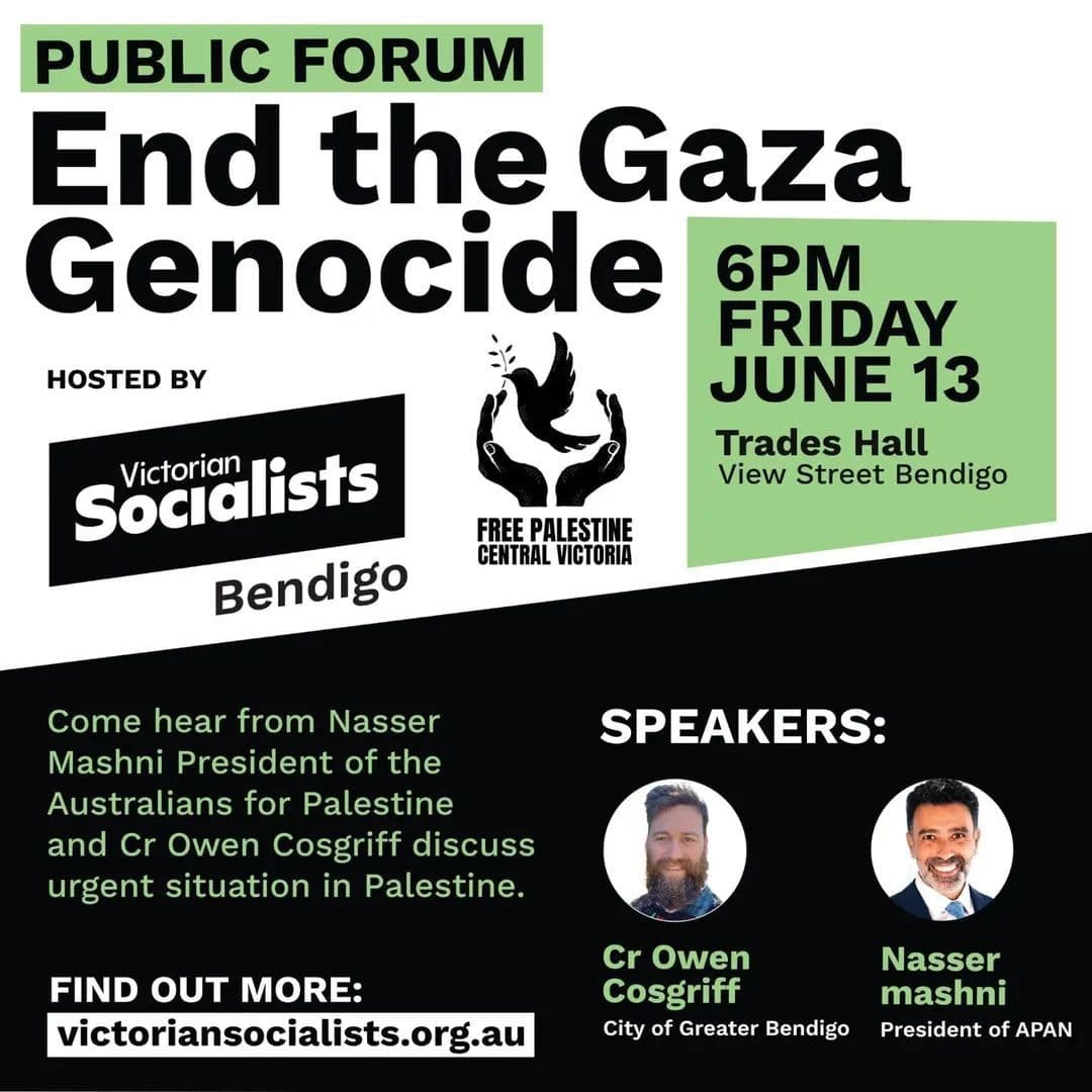 End the Gaza Genocide