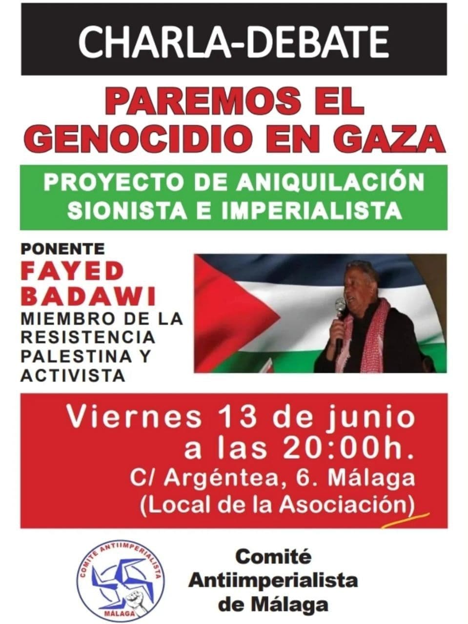 PAREMOS EL GENOCIDIO EN GAZA