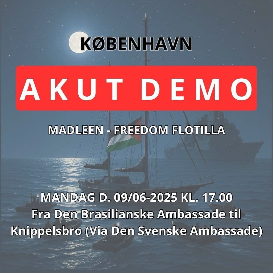 AKUT DEMO: MADLEEN FREEDOM FLOTILLA ANGREBET