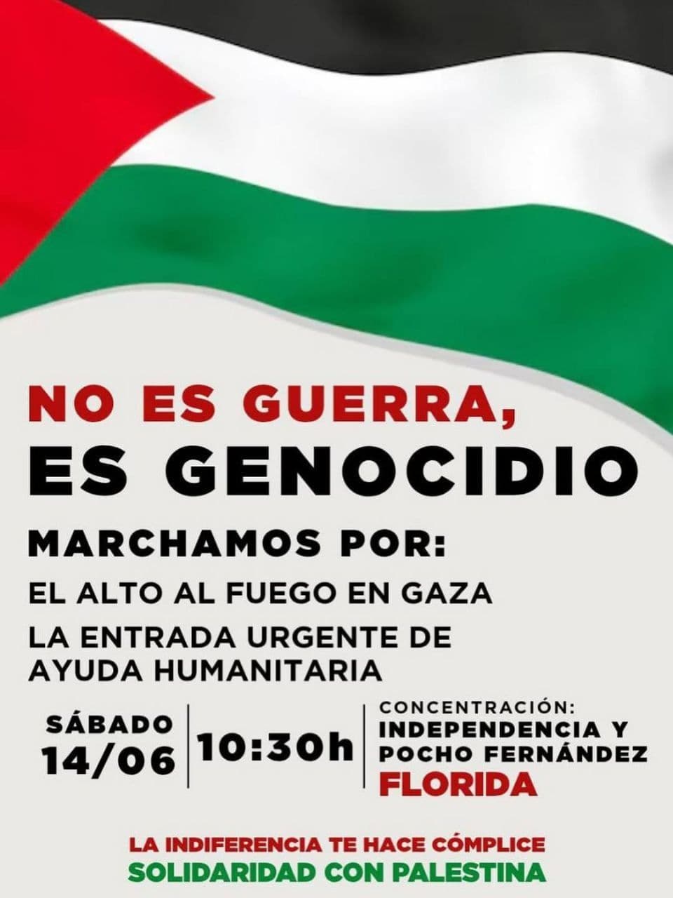 NO ES GUERRA, ES GENOCIDIO