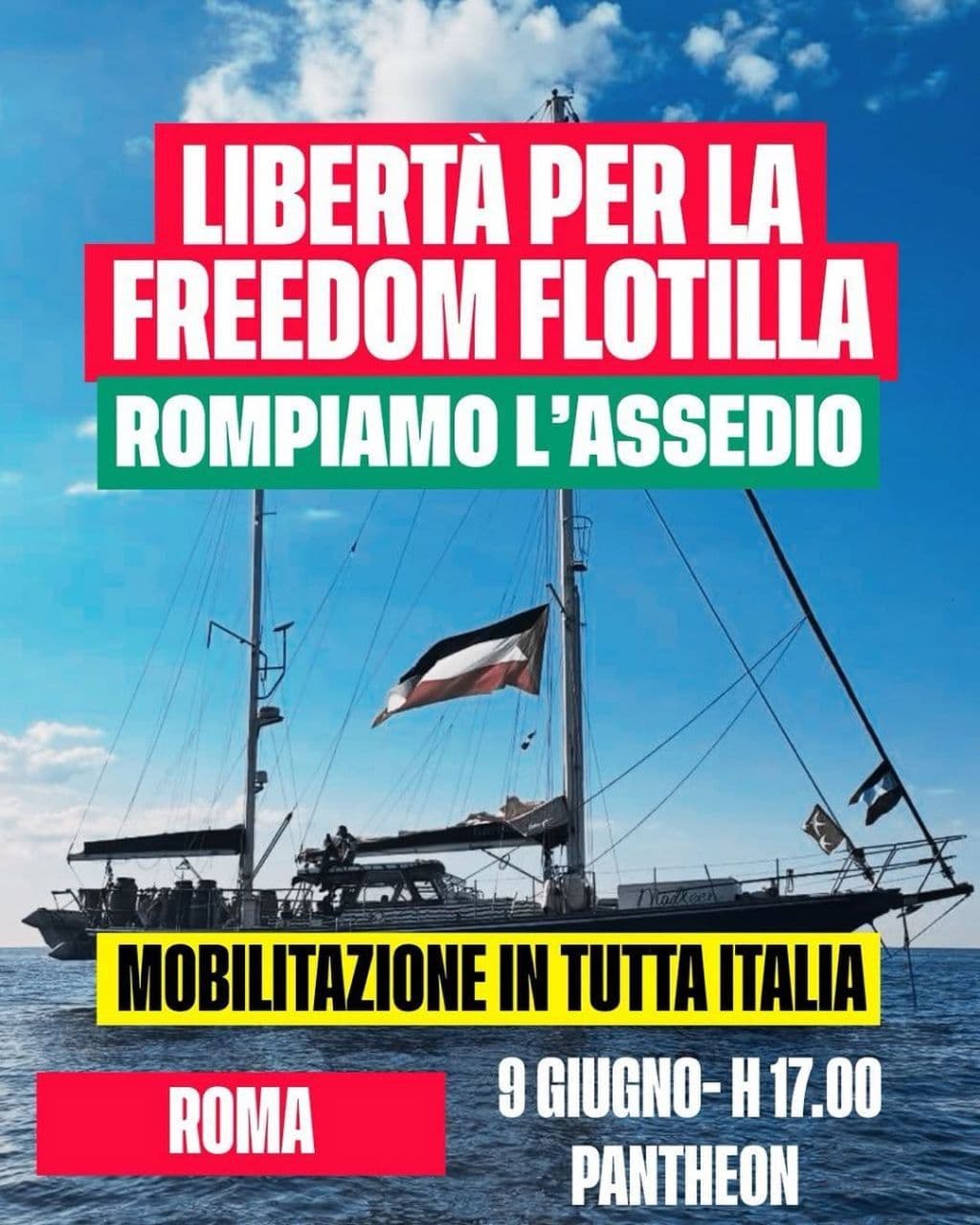 LIBERTA PER LA FREEDOM FLOTILLA