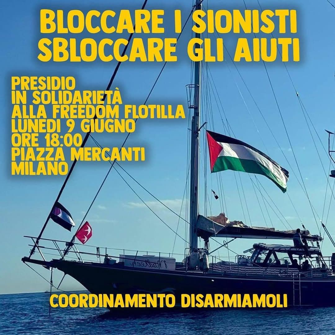 BLOCCARE I SIONISTI SBLOCCARE GLI AIUTI