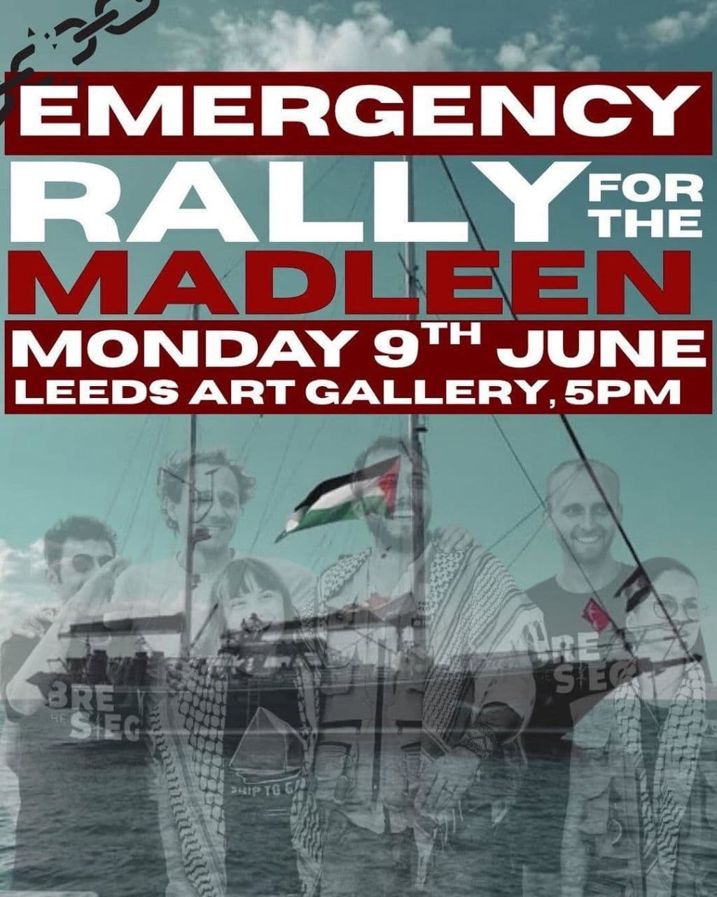 EMERGENCY RALLY FOR THE MADLEEN