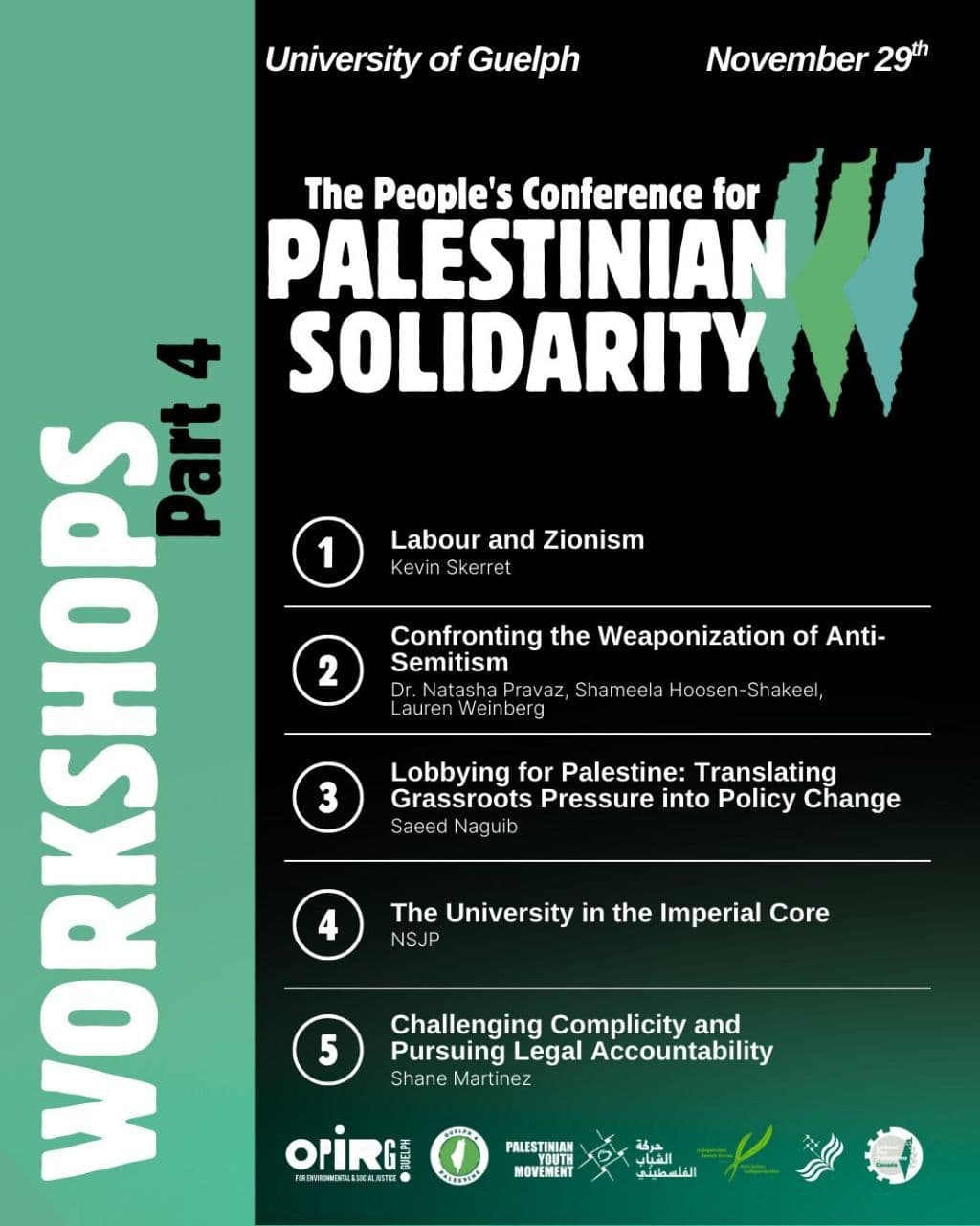 The People's Conference for PALESTINIAN SOLIDARITY