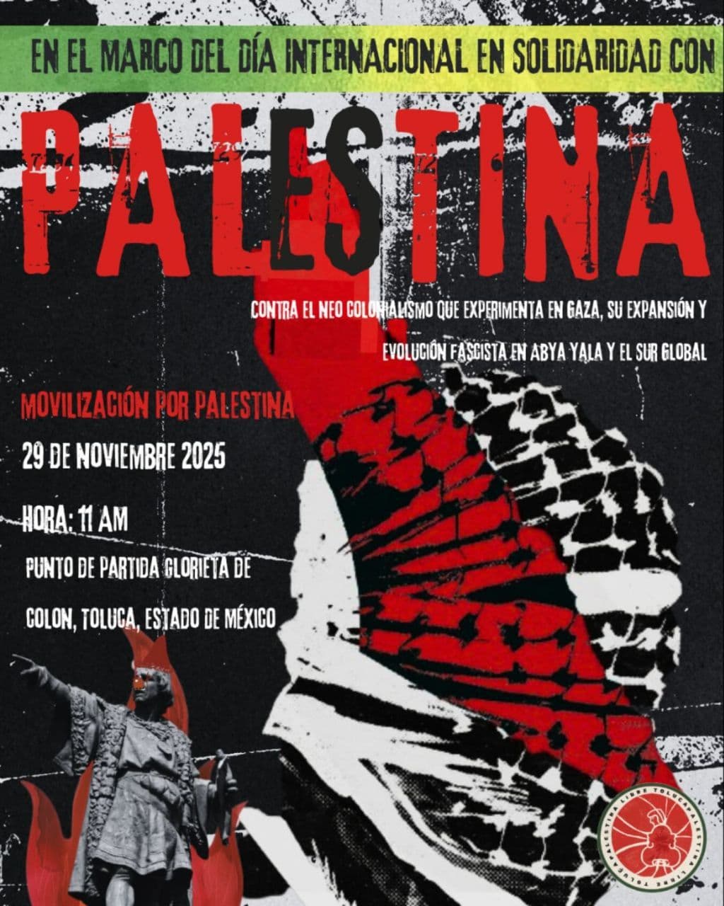 En el marco del día internacional de solidaridad con el pueblo palestino 