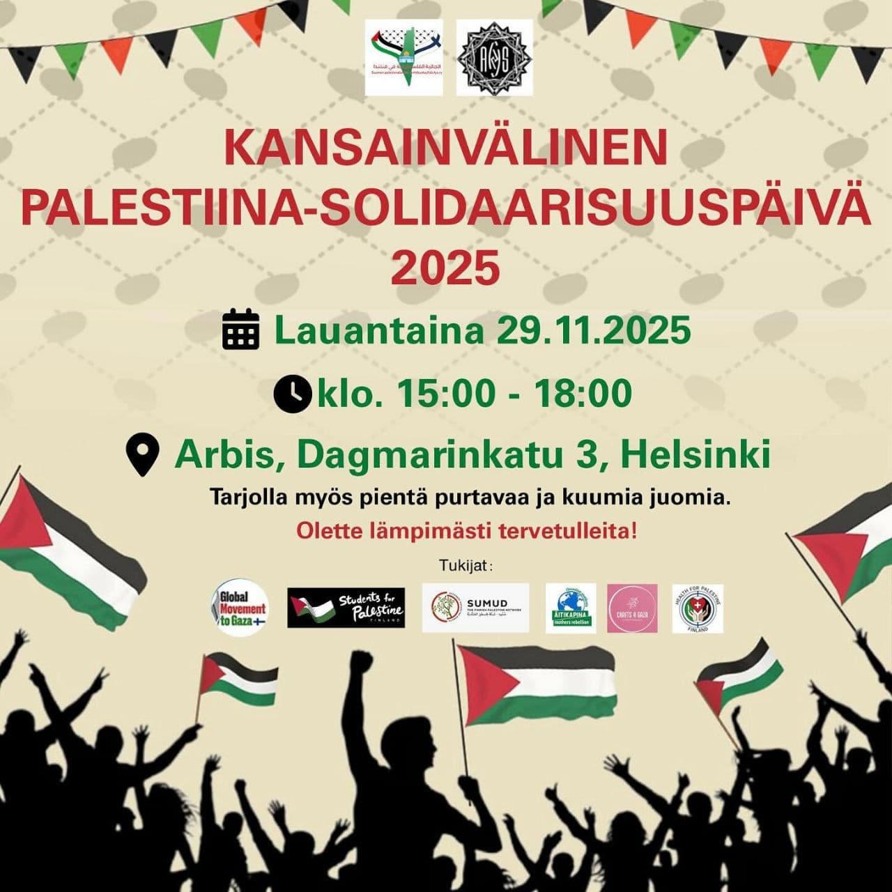 KANSAINVALINEN PALESTINA-SOLIDAARISUUSPÄIVÄ