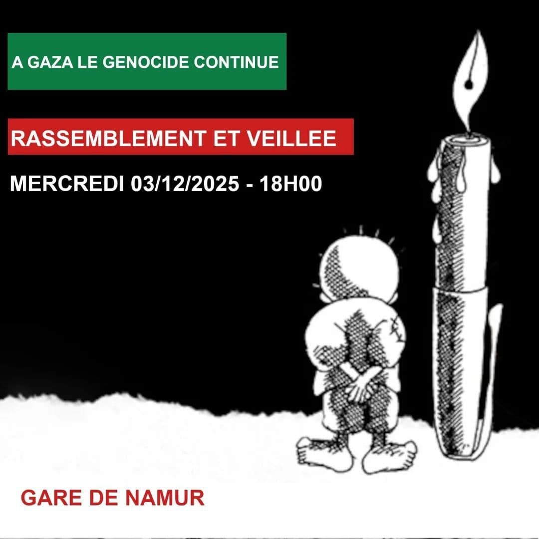 A GAZA LE GENOCIDE CONTINUE
