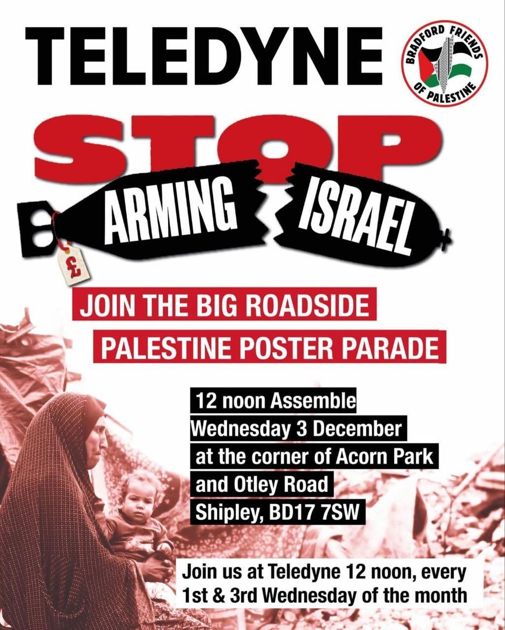 Teledyne stop arming Israel! 