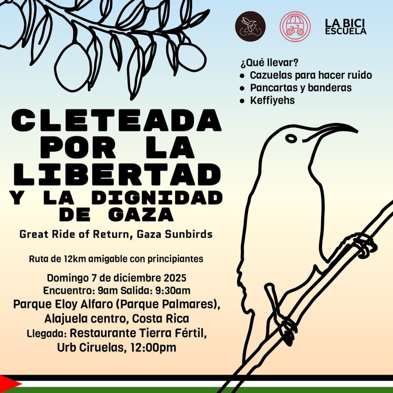 CLETEADA POR LA LIBERTAD Y LA DIGNIDAD DE GAZA