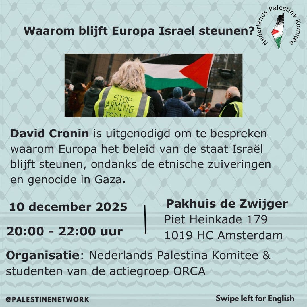 Waarom blijft Europa Israel steunen?