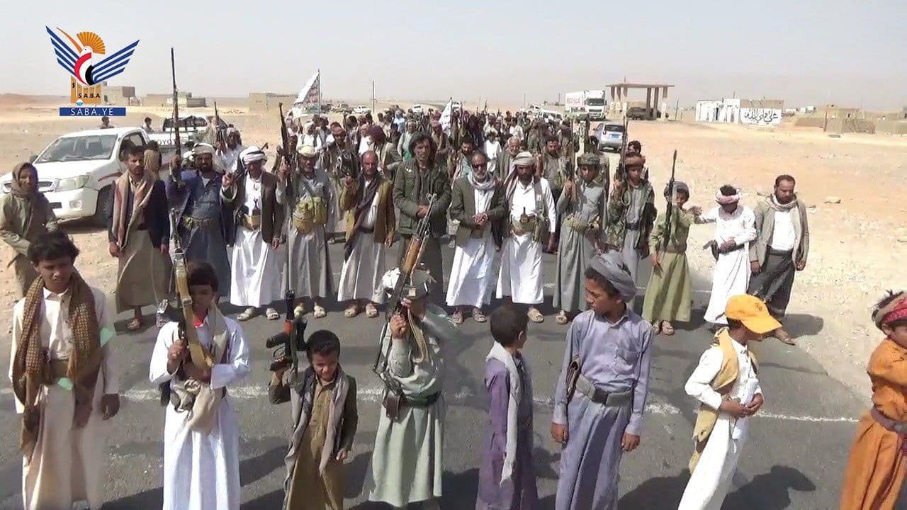 لن نتهاون أمام إبادة غزة واستباحة الأمة ومقدساتها (Majzar, Marib)