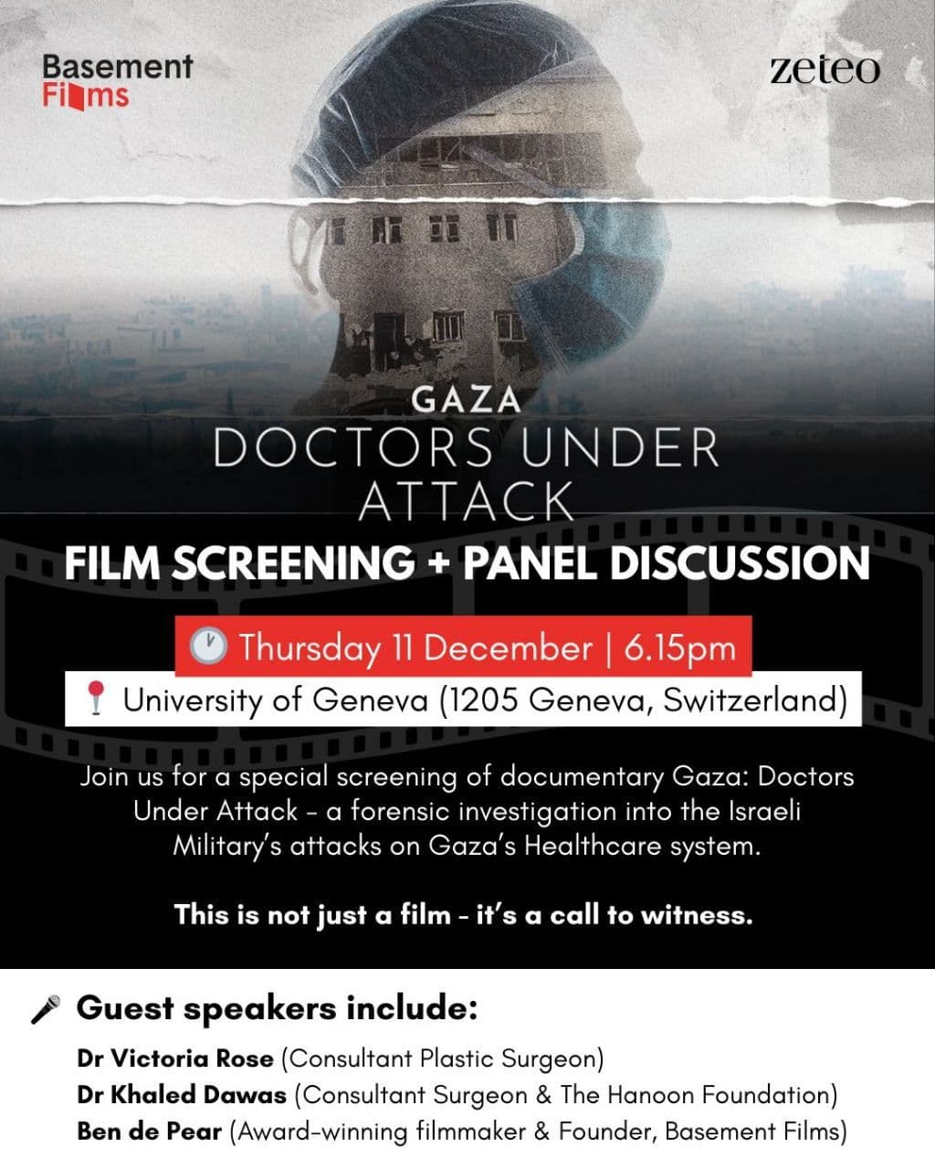 GAZA DOCTORS UNDER ATTACK