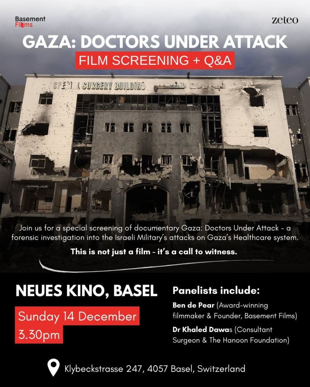 Gaza: DOCTORS UNDER ATTACK / Basel