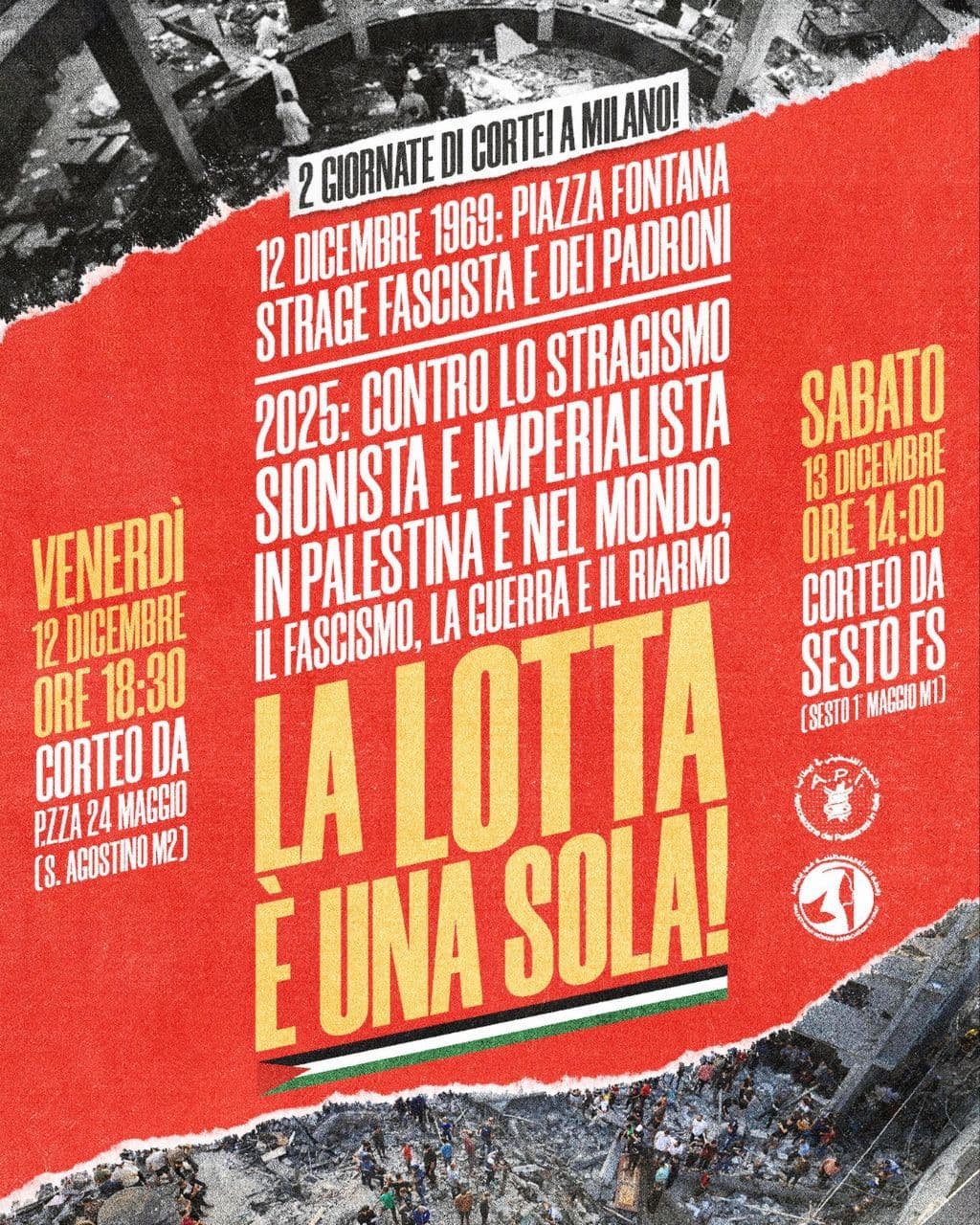 LA LOTTA È UNA SOLA! / Milan