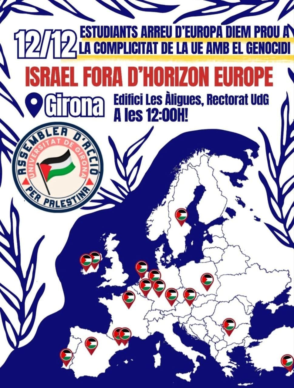 ISRAEL FORA D'HORIZON EUROPE / Girona