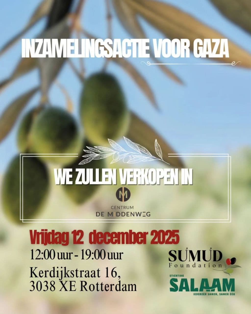INZAMELINGSACTIE VOOR GAZA