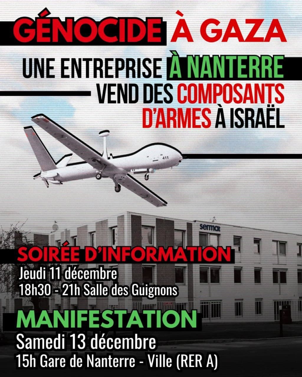 GÉNOCIDE À GAZA / 13 December 