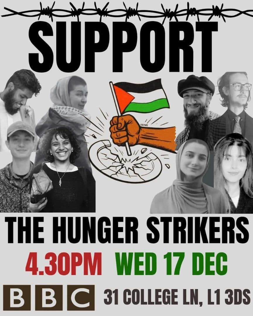 SUPPORT THE HUNGER STRIKERS