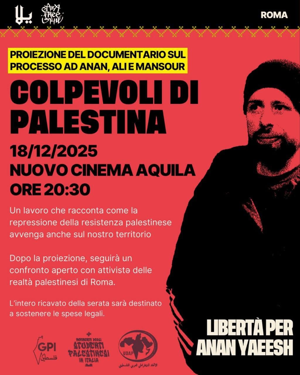 COLPEVOLI DI PALESTINA