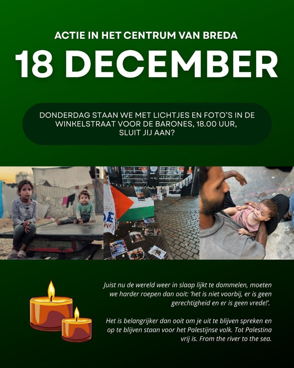 ACTIE IN HET CENTRUM VAN BREDA