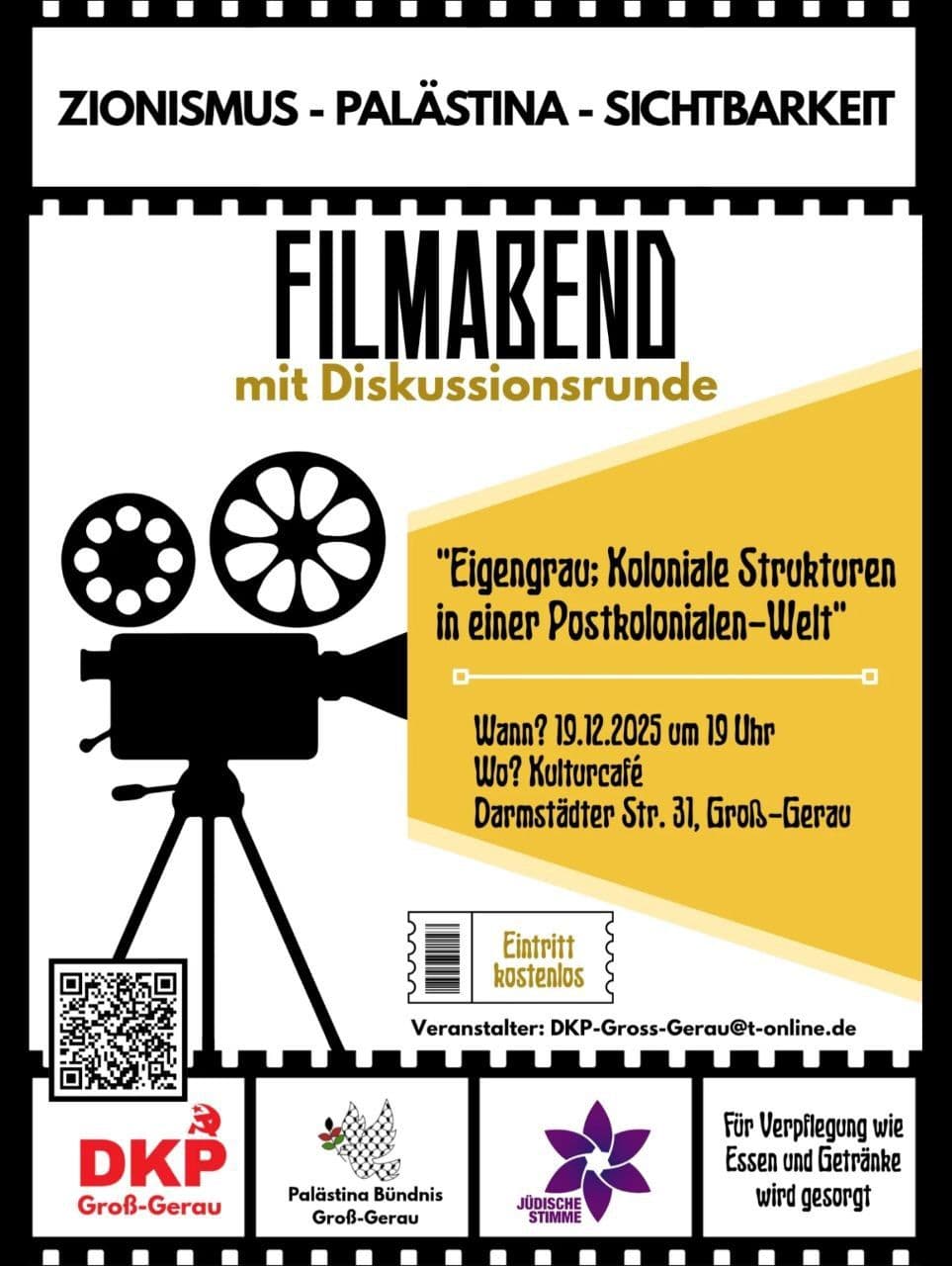 FILMABEND mit Diskussionsrunde