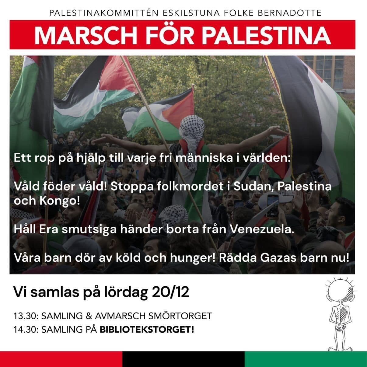 MARSCH FÖR PALESTINA