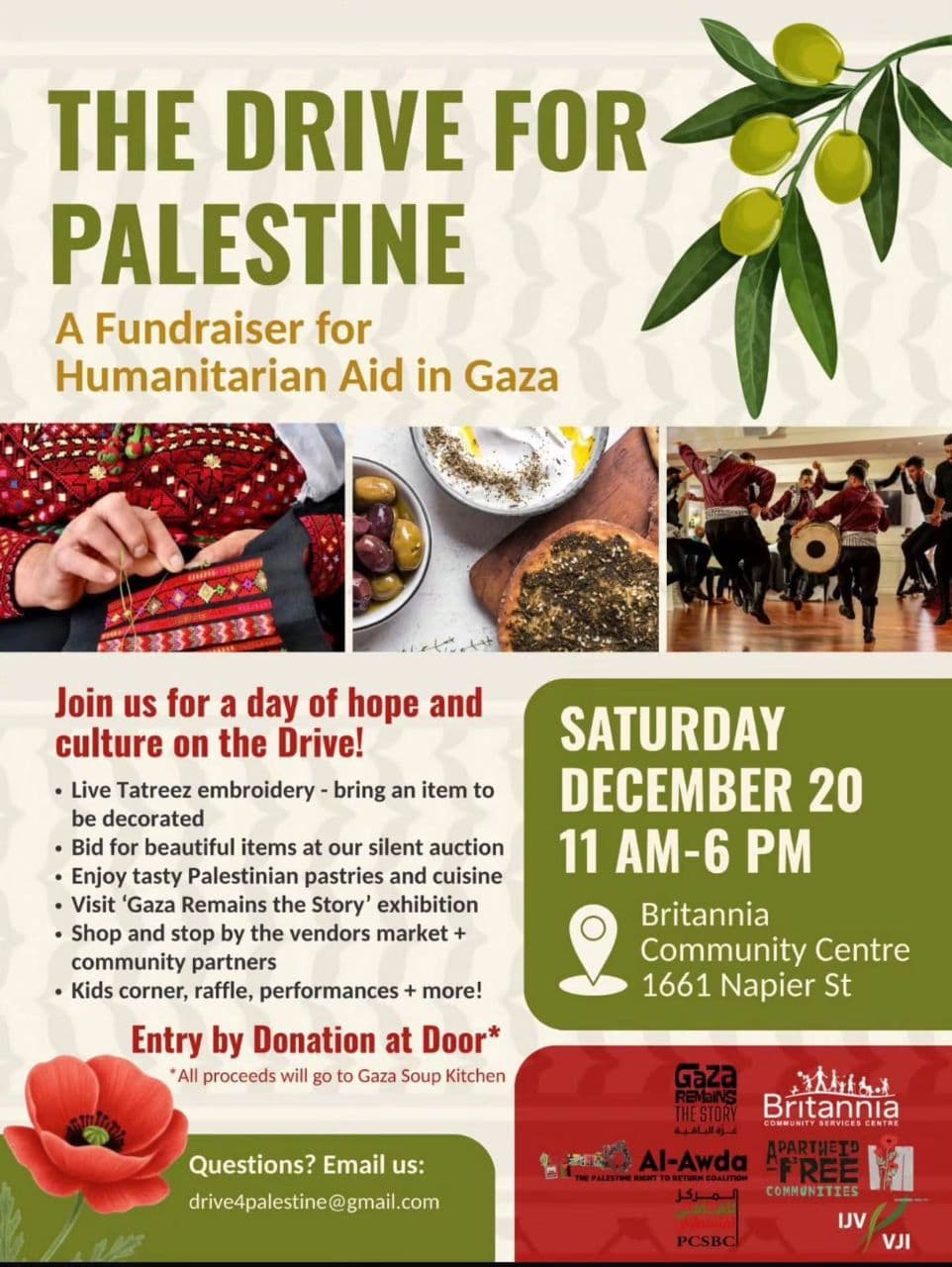 THE DRIVE FOR PALESTINE