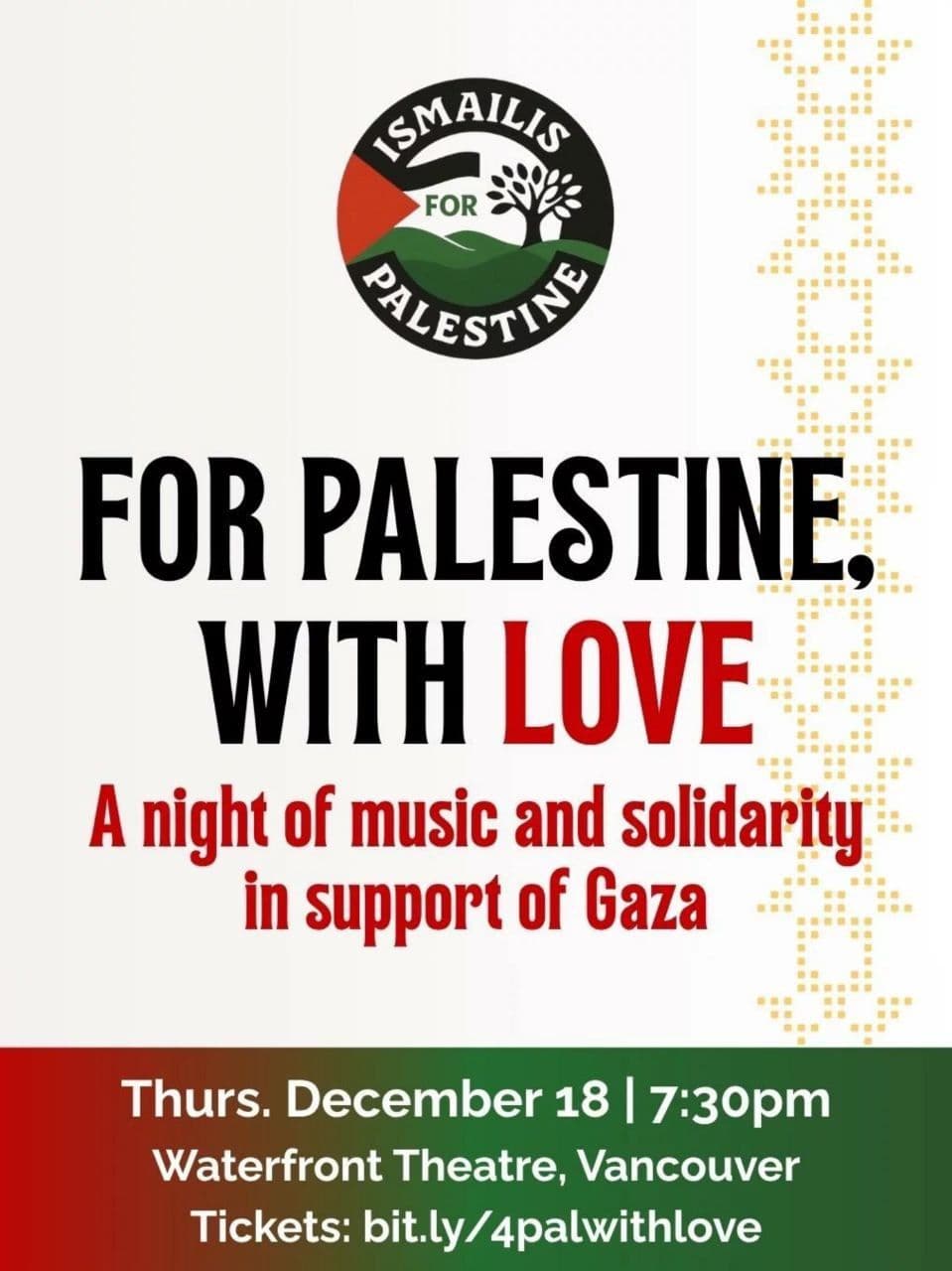 FOR PALESTINE, WITH LOVE