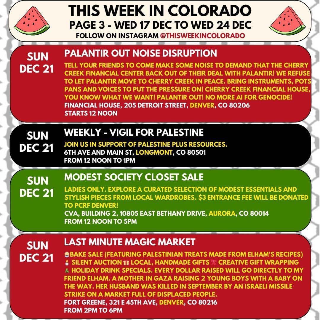 THIS WEEK IN COLORADO / Denver