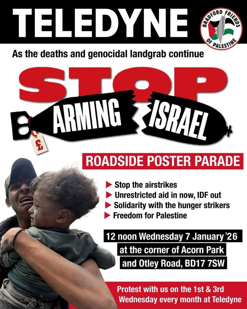 STOP ARMING ISRAEL