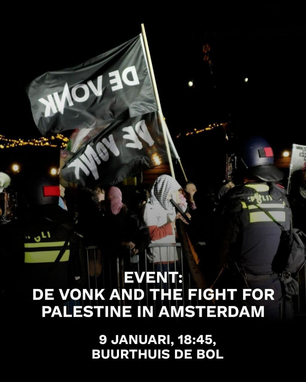 DE VONK AND THE FIGHT FOR PALESTINE IN AMSTERDAM
