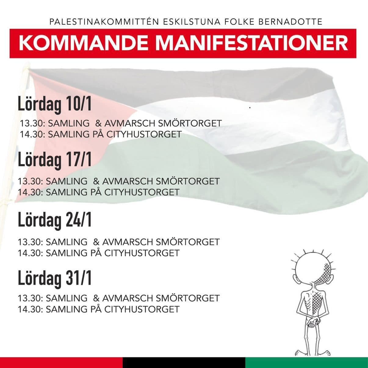 KOMMANDE MANIFESTATIONER / 10 January
