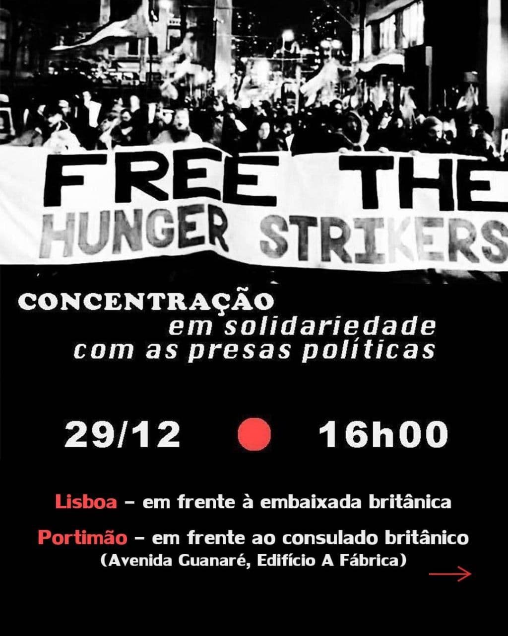 FREE THE HUNGER STRIKERS