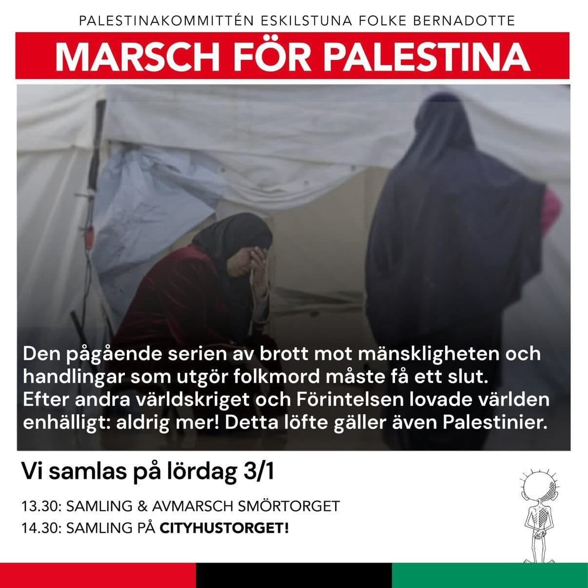 MARSCH FÖR PALESTINA