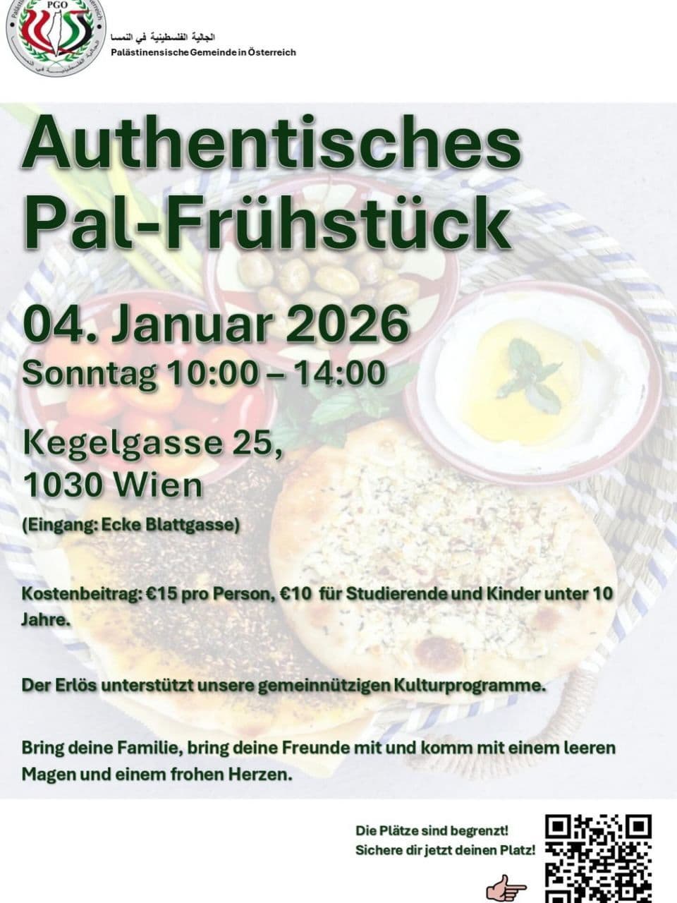Authentisches Pal-Frühstück